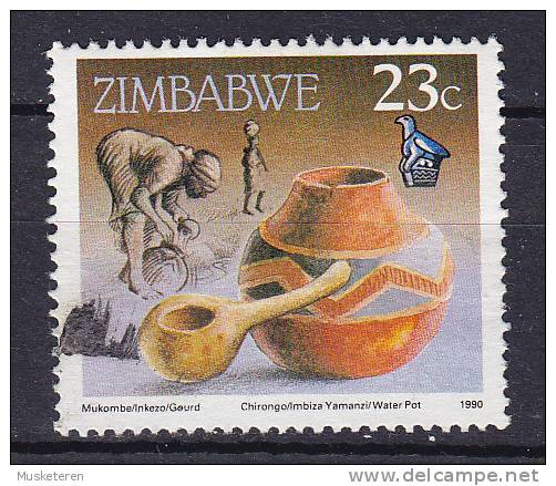 Zimbabwe 1990 Mi. 426    23 C Wasserkrug - Zimbabwe (1980-...)
