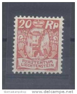 LIECHTENSTEIN - 1924/27 COAT OF ARMS - V3789 - Nuevos