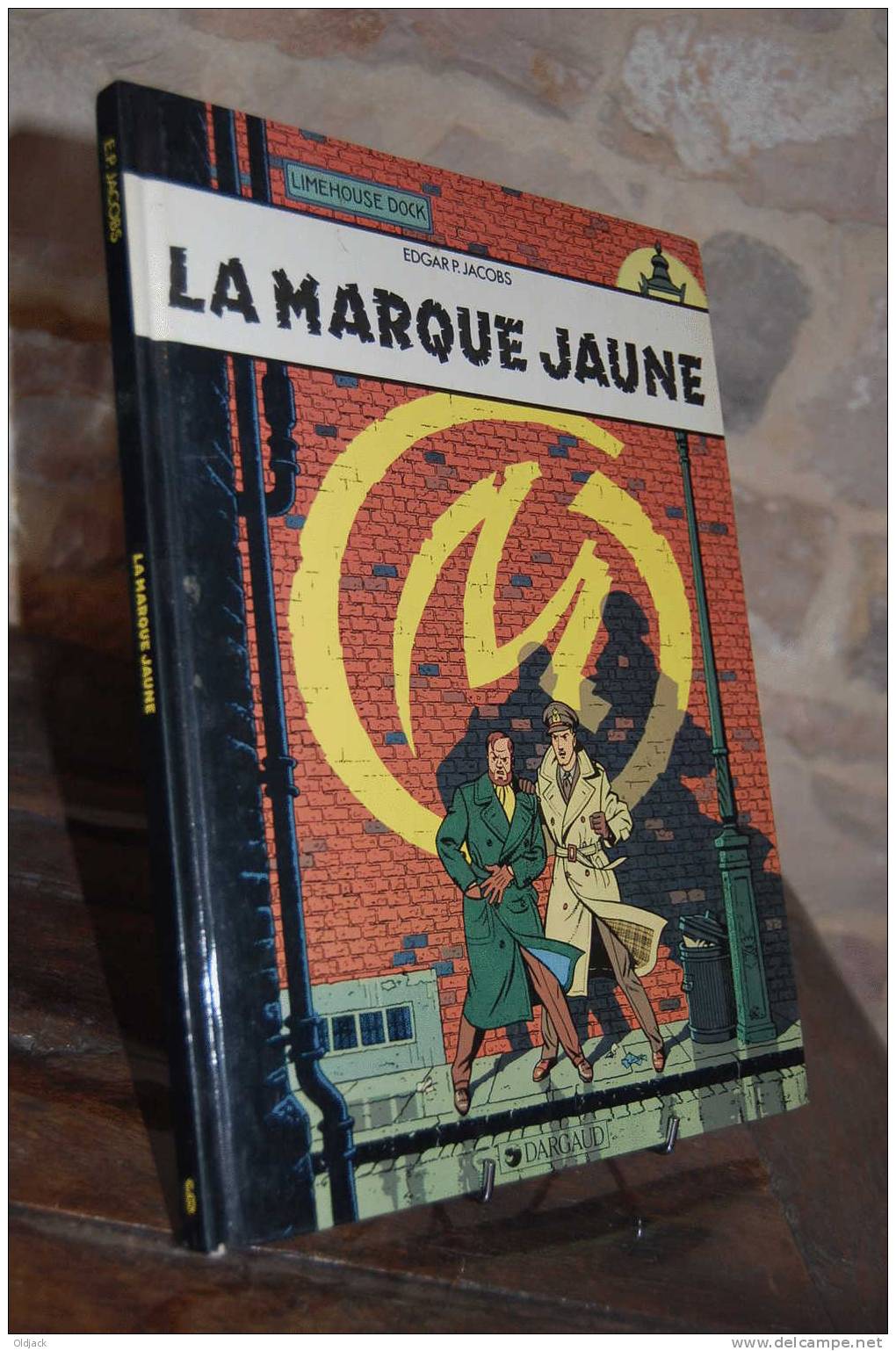 Edgar P.JACOBS " BLAKE ET MORTIMER - La Marque Jaune " 1987 (col1f) - Blake Et Mortimer