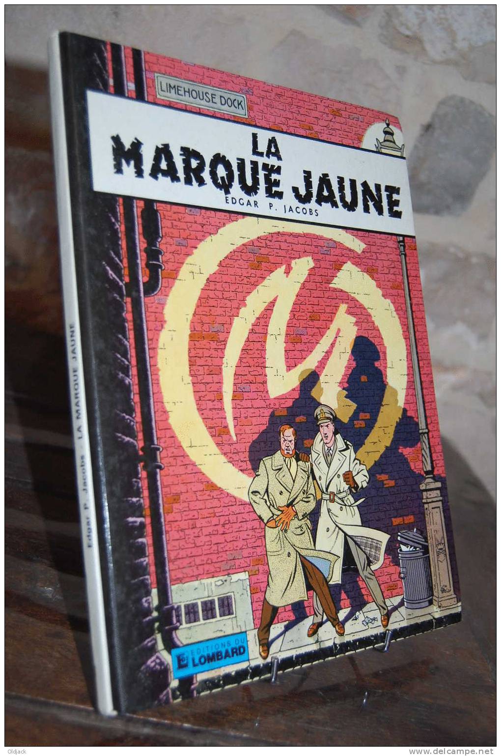 Edgar P.JACOBS " BLAKE ET MORTIMER - La Marque Jaune " 1970 (col1f) - Blake Et Mortimer