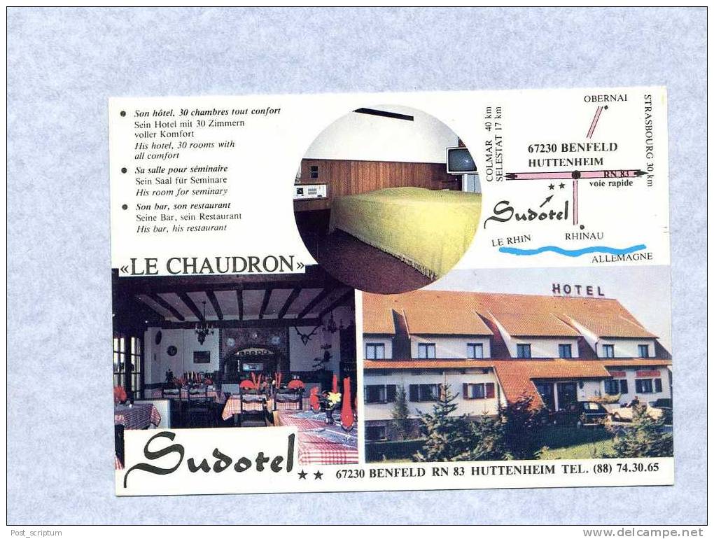 Benfeld Huttenheim - Sudotel Le Chaudron - Benfeld