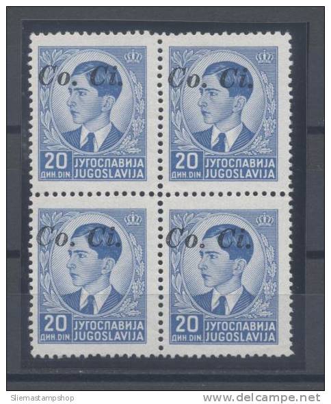 LUBIANA - 1941 OVERPRINT SHIFT - V3810 - Ljubljana