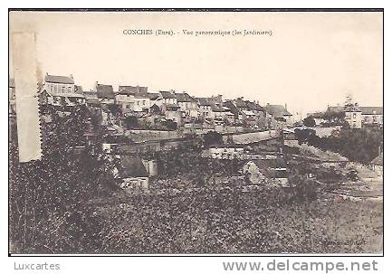 CONCHES.  -  VUE PANORAMIQUE ( LES JARDINIERS). - Conches-en-Ouche