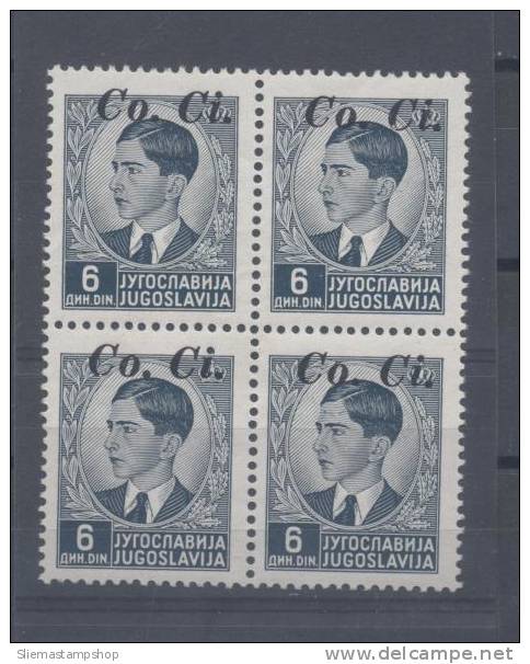 LUBIANA - 1941 OVERPRINT SHIFT - V3817 - Lubiana