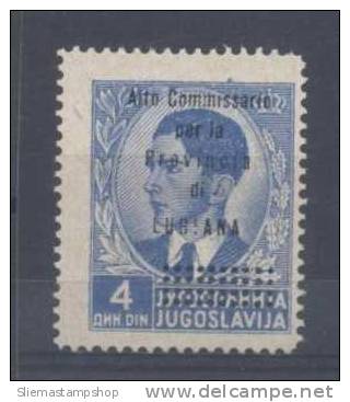 LUBIANA - 1941 OVERPRINT - V3818 - Lubiana