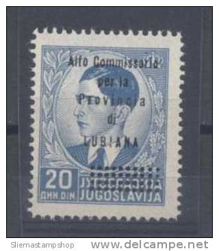 LUBIANA - 1941 OVERPRINT - V3820 - Lubiana