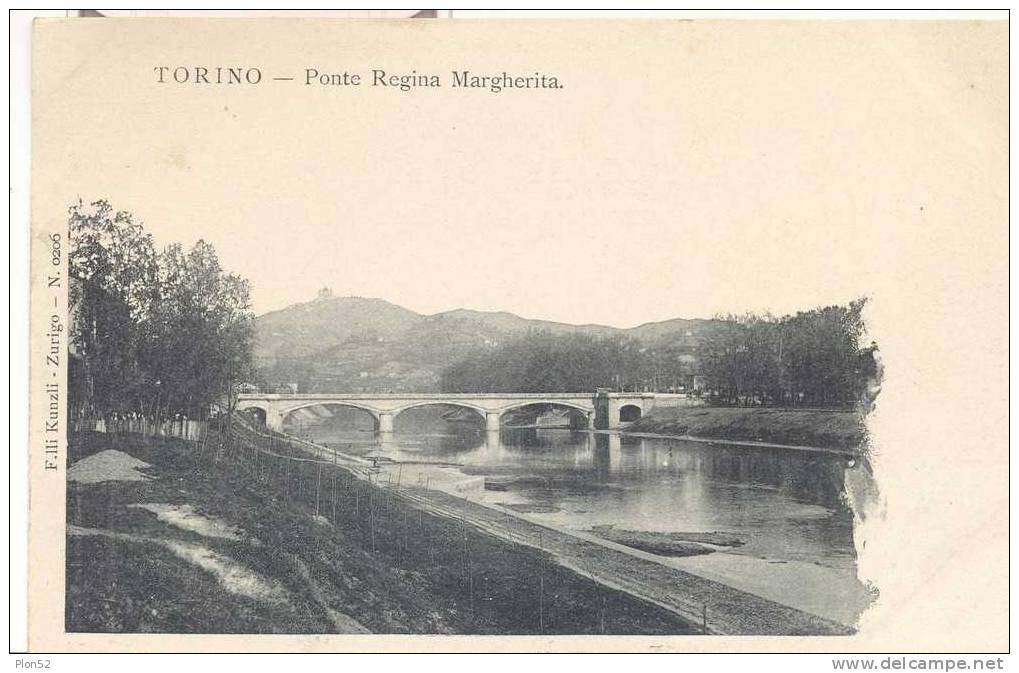 5421-TORINO-PONTE REGINA MARGHERITA-FP - Bridges