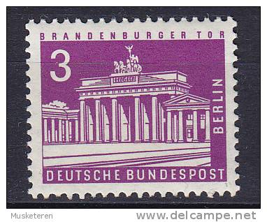 Germany Deutsche Bundespost Berlin 1963 Mi. 231     3 Pf Brandenburger Tor MNH** - Unused Stamps
