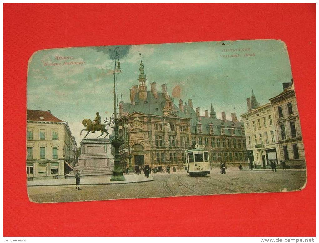 Antwerpen - Anvers -  Nationale Bank     - ( 2 Scans ) - Antwerpen