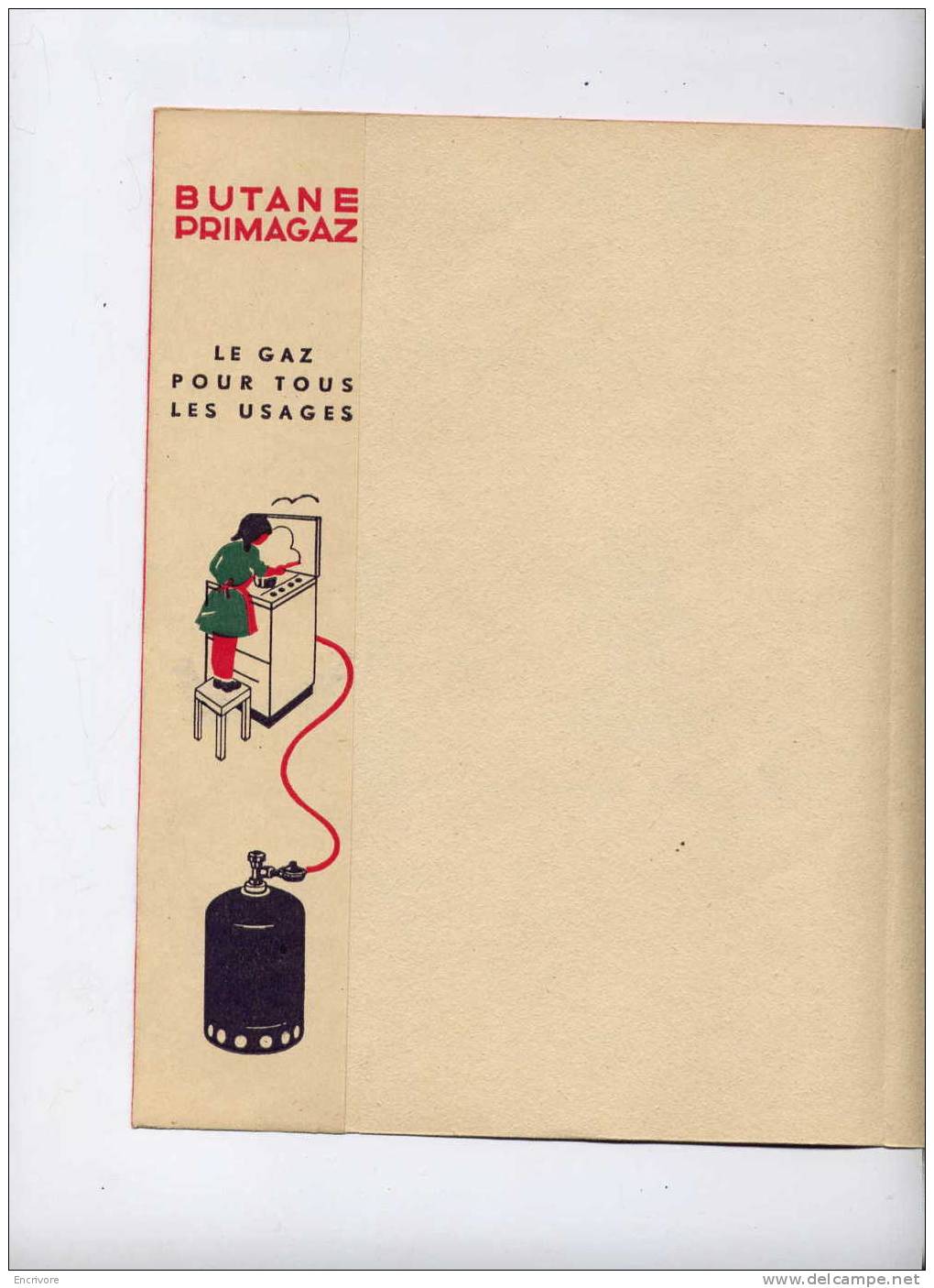 Protège Cahier PRIMAGAZ Butane Propane Jouet Camion - Rabats Decores - Electricity & Gas