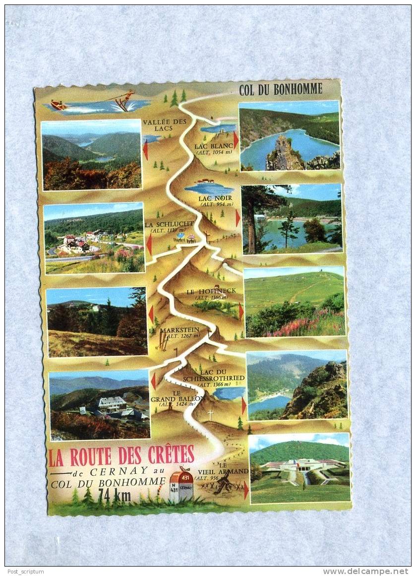 Route Des Crètes De Cernay Au Col Du Bonhomme - Cernay