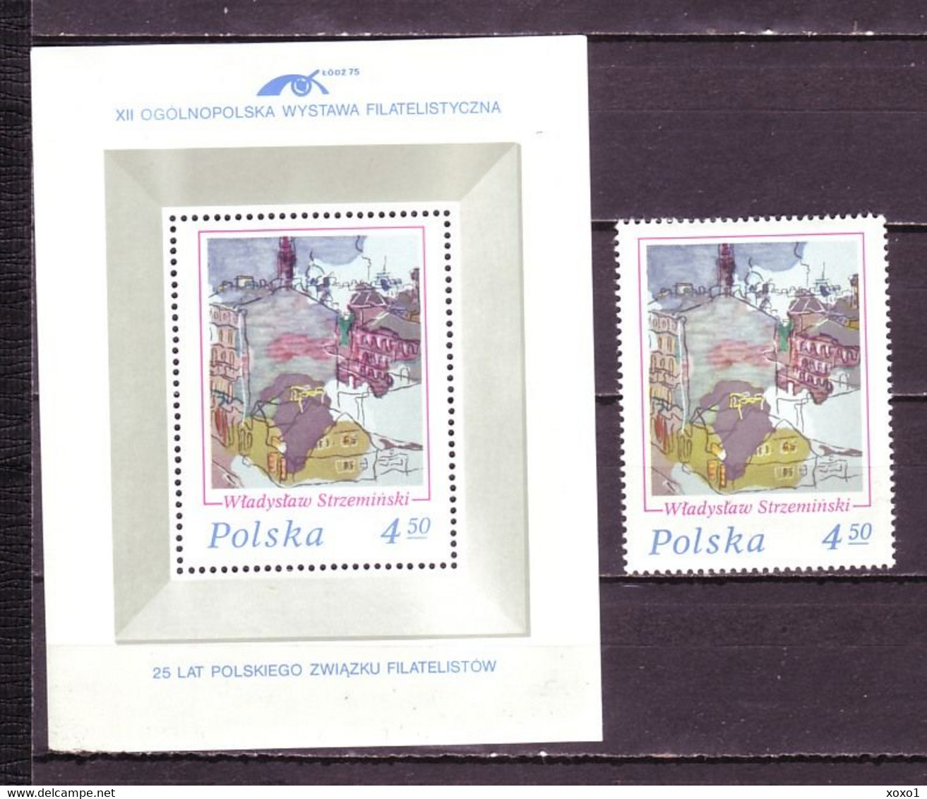 Poland 1975 MiNr. 2415(Block 64) Polen Art Painting Avant-garde 1v+1bl MNH** 2,50 € - Impresionismo