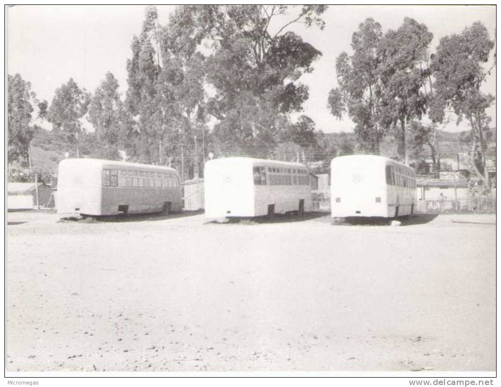 CHILI - CHILE - L'Ecole De La Poblacion Salvador Allende, Installée Dans Des Autobus - Vina Del Mar - Août - Autres & Non Classés