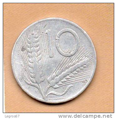 PIECE DE 10 LIRES 1955 - ITALIE - 10 Lire