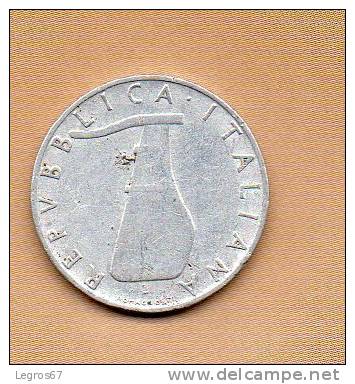 PIECE DE 5 LIRES 1954 - ITALIE - 5 Lire