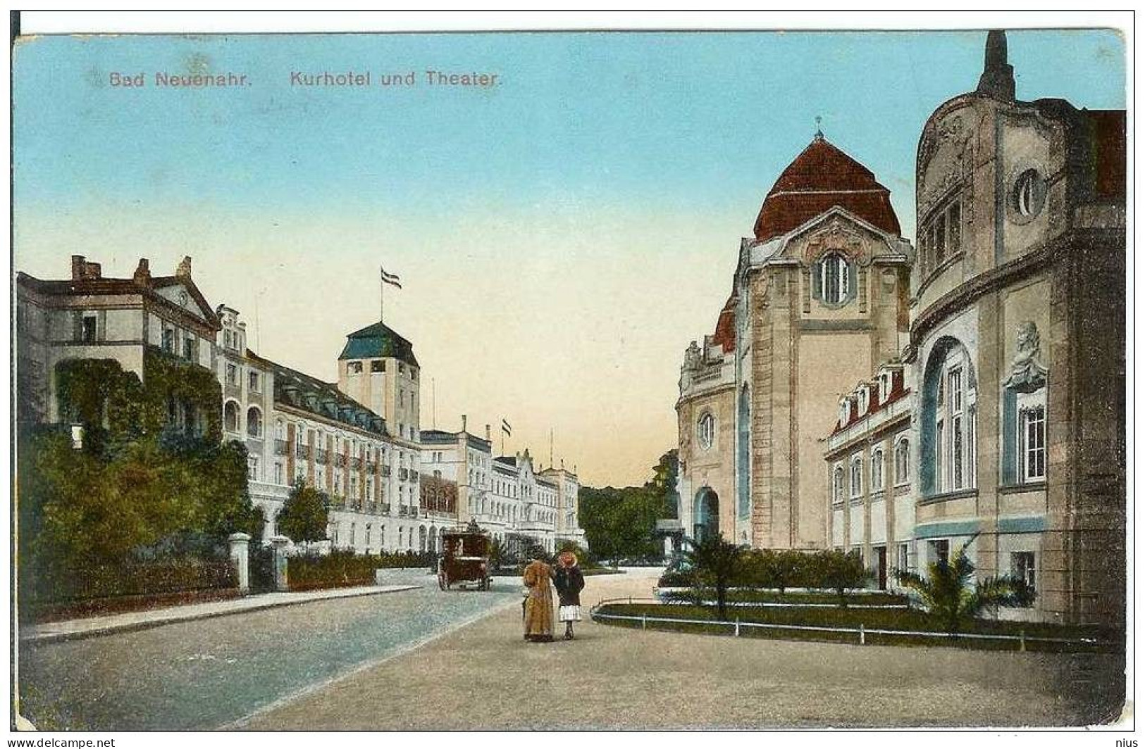 Germany Rhineland-Palatinate Bad Neuenahr-Ahrweiler Kurtheater Theatre Teatro 1911 - Bad Neuenahr-Ahrweiler