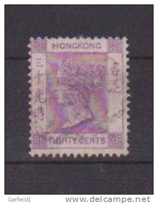 Hong Kong , Scott # 20 - Queen Victoria - Gestempelt / Used / (o) - Gebraucht