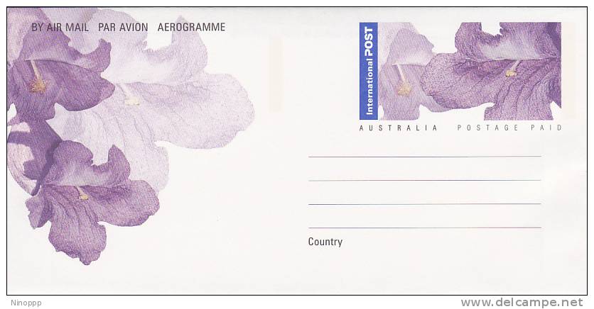 Australia-2011 Floral  Unused Aerogramme - Aerograms