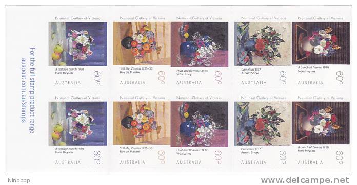 Australia-2011 Flowers Booklet MNH - Booklets