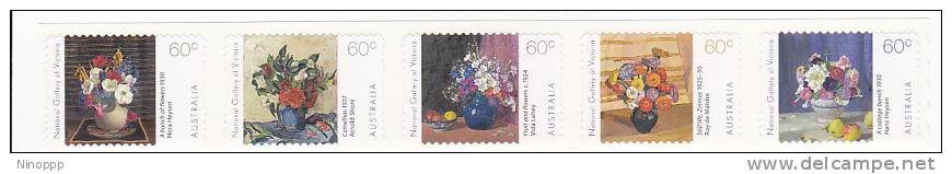 Australia-2011 Flowers Self-adhesives MNH - Neufs