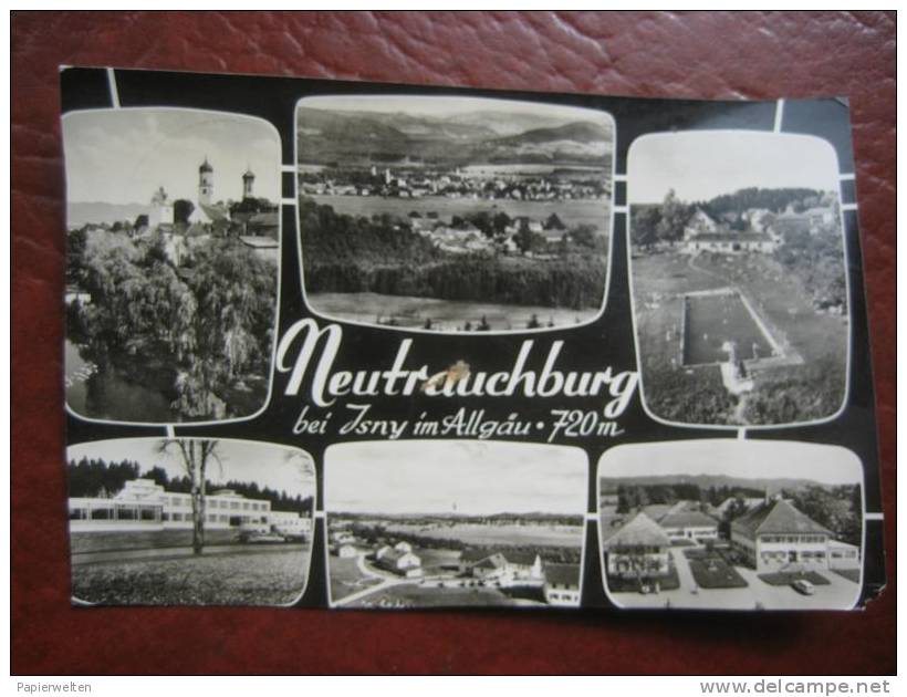 Isny - Mehrbildkarte "Neutrauchburg" - Isny
