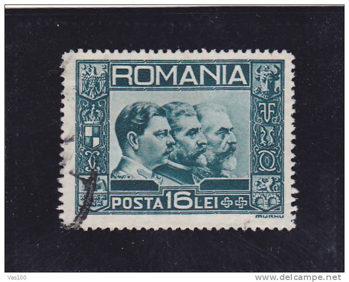 Ferdinand,Charles II, & Michael King Of Romania Stamps Used. - Usado