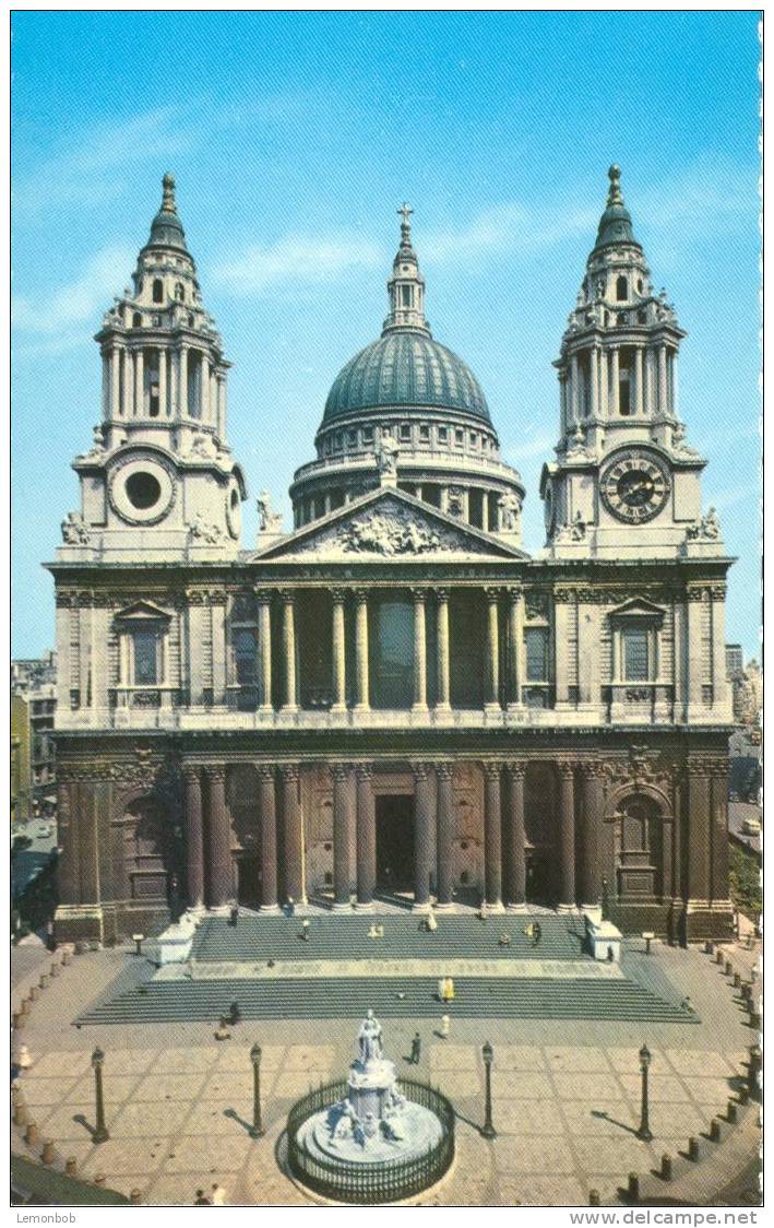 Britain - United Kingdom - London - St. Paul's Cathedral - 1960s Unused Postcard [P2788] - St. Paul's Cathedral