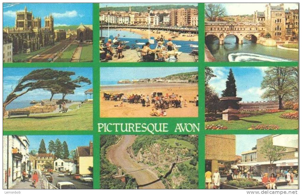 Britain - United Kingdom - Picturesque Avon - 1960s Unused Postcard [P2790] - Bristol