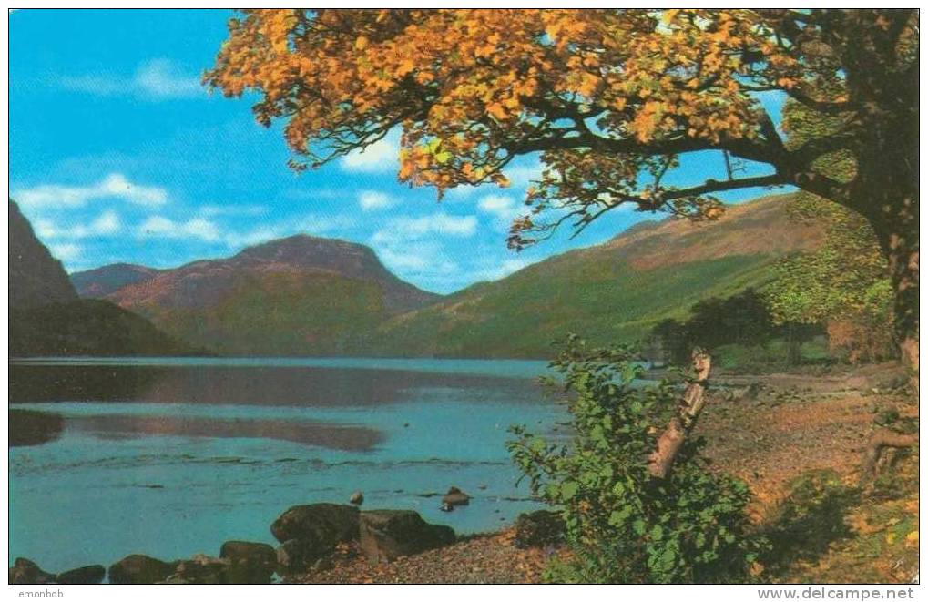 Britain - United Kingdom - Loch Lubnaig And Ben Shein, Perthshire - Old Unused Postcard [P2800] - Perthshire