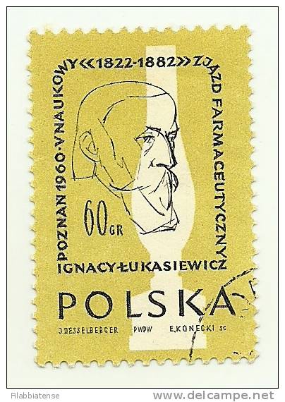 1960 - Polonia 1043 Congresso Farmacia C424    ----- - Pharmacie