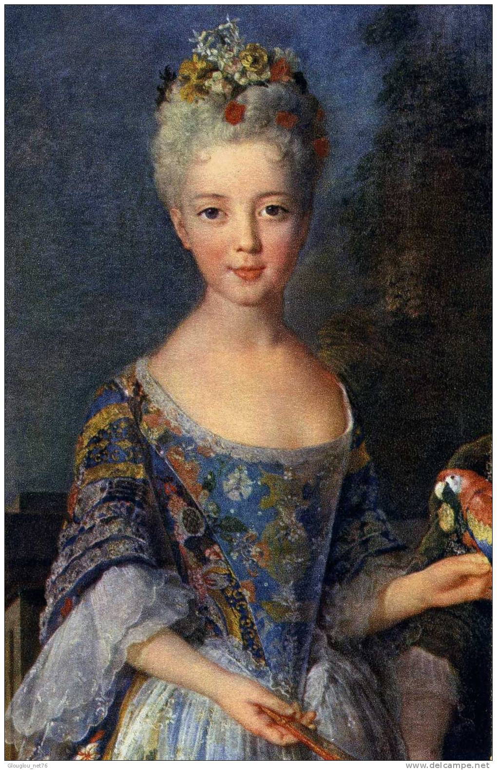 CPA....COMITE NATIONAL DE L´ENFANCE No 3 PORTRAIT DE CATHERINE DE BETHISY  ....MUSEE DE VERSAILLES - Musei