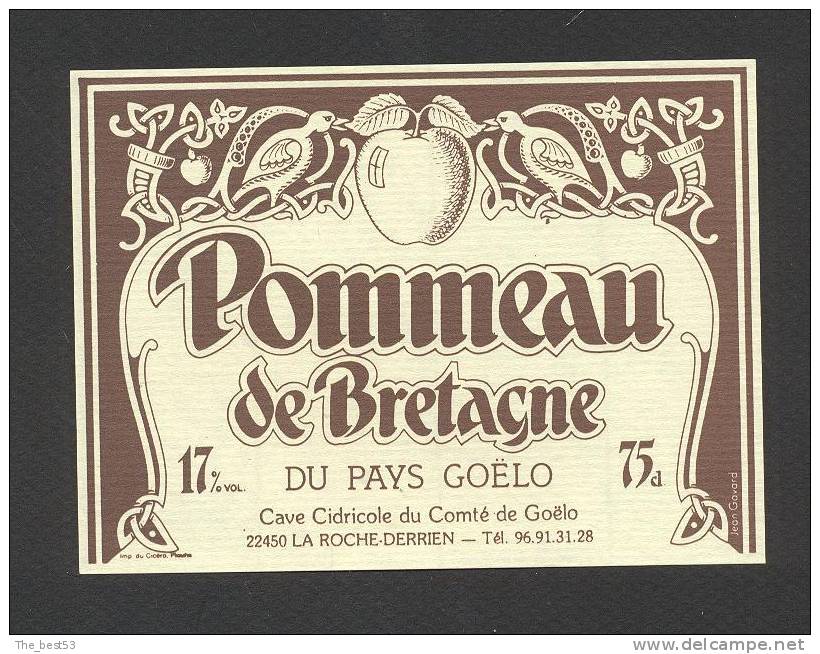 Etiquette De Pommeau  -  De Bretagne - Other & Unclassified