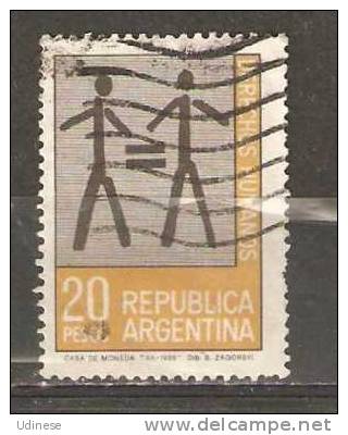 ARGENTINA 1968 - HUMAN RIGHTS 20 - USED OBLITERE GESTEMPELT USADO - Usados