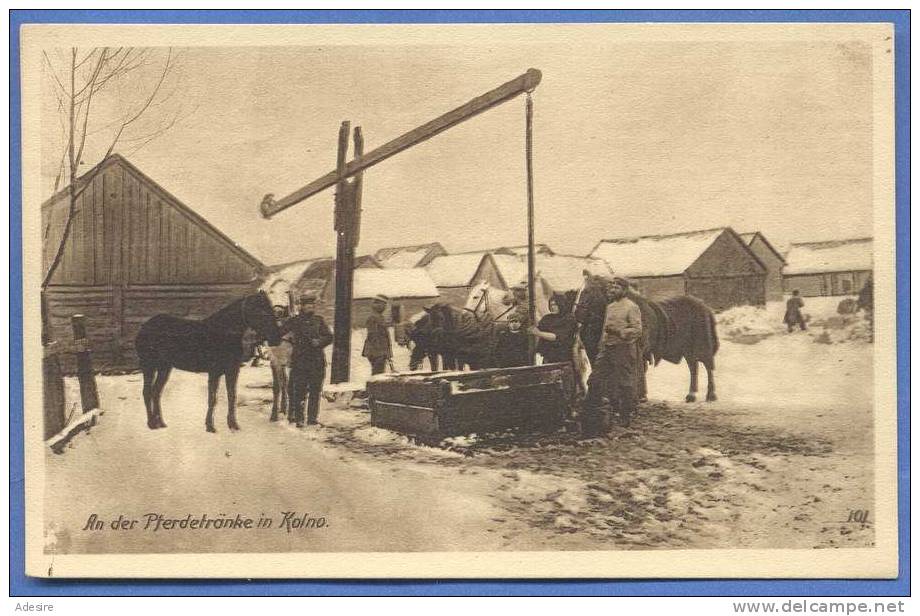 KOLNO, GROSS KÖLLEN, An Der Pferdetränke Polen, Karte Der Ostpreussenhilfe, Nicht Gel. - Poland