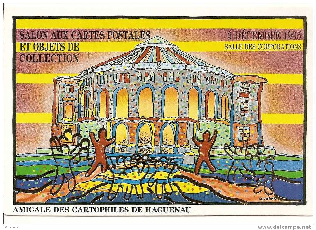 HAGUENAU Salon Aux Cartes Postales Et Objets De Collection 3 Décembre 1995 - Ledogar