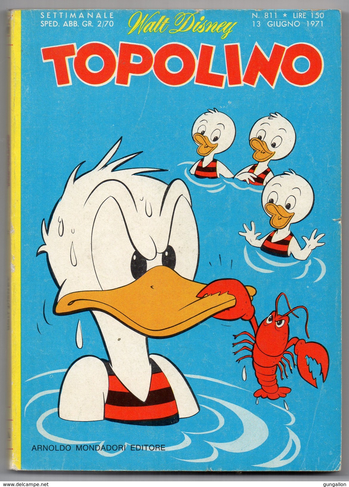 Topolino (Mondadori 1971) N. 811 - Disney