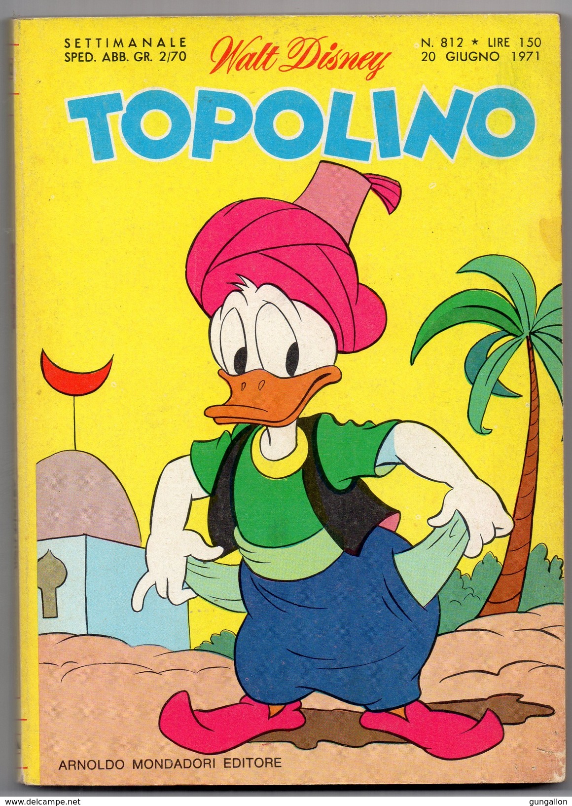 Topolino (Mondadori 1971) N. 812 - Disney