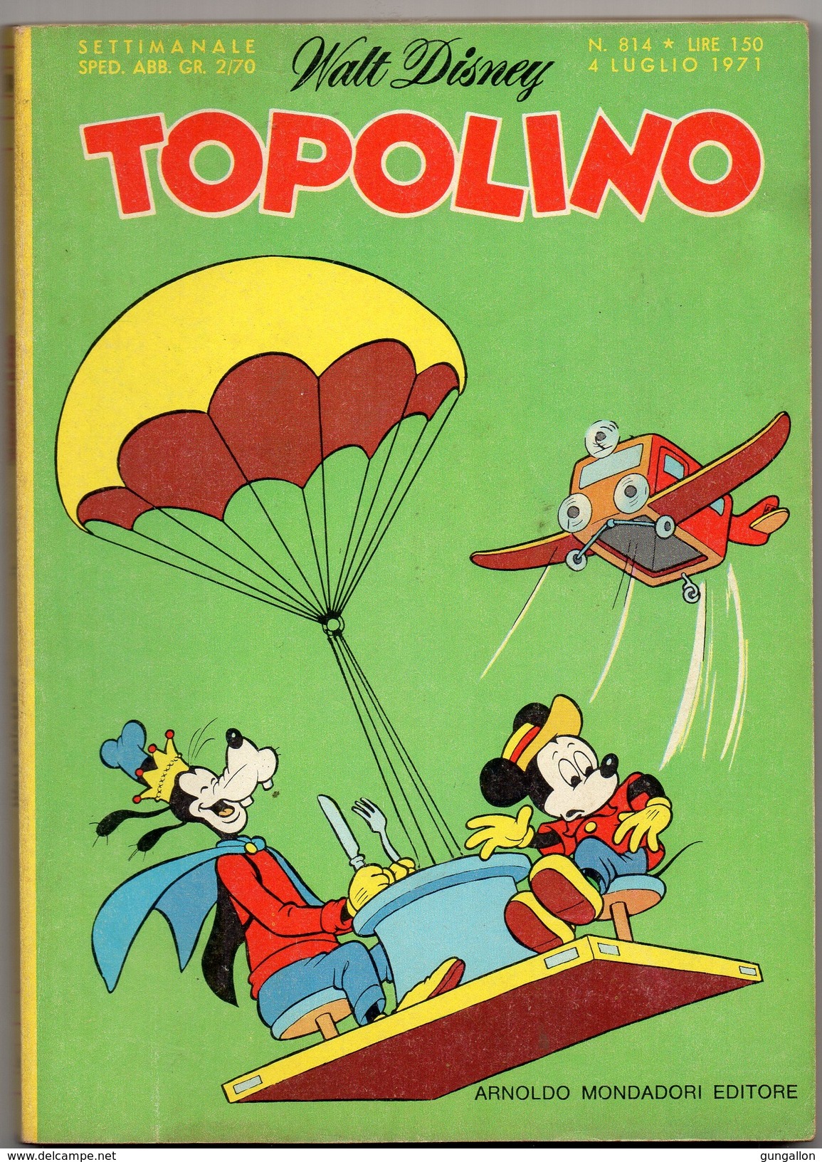 Topolino (Mondadori 1971) N. 814 - Disney