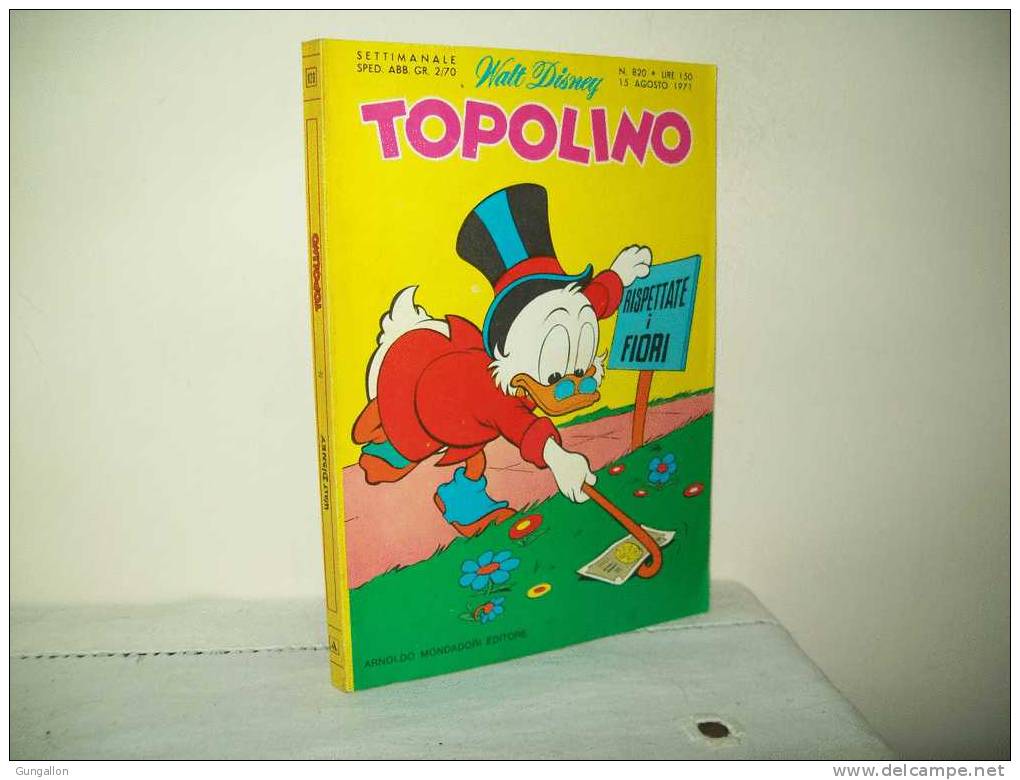 Topolino (Mondadori 1971) N. 820 - Disney