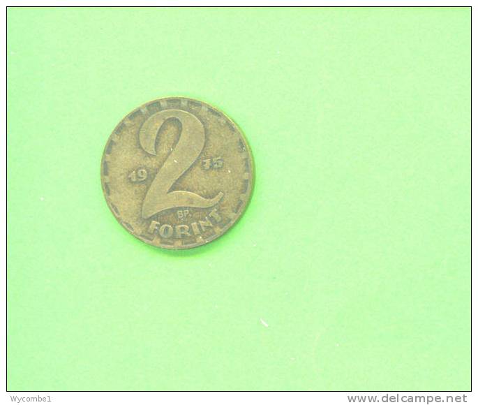 HUNGARY  -  1975 2 Forint  Circ - Hongrie