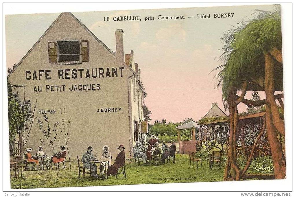 29/ LA CABELLOU, Prés Concarneau -  L´Hotel BORNAY - - Autres & Non Classés