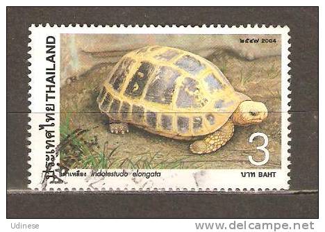 THAILAND 2004 - TURTLE - USED OBLITERE GESTEMPELT USADO - Tortues