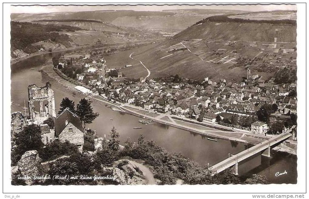 Deutschland - Traben-Trarbach Mit Ruine Grevenburg - Mosel - Traben-Trarbach