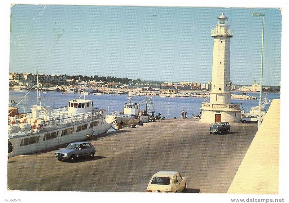 Molfetta (BA) -Il Porto Con Il Faro - - Molfetta