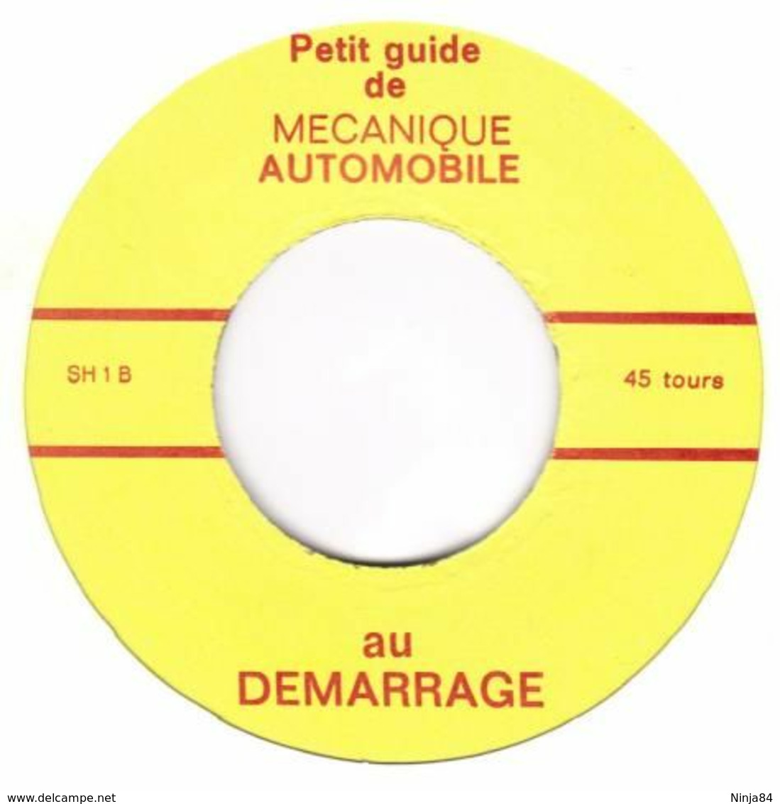 SP 45 RPM (7")  Jean Poiret / Michel Serrault  "  Une Voiture En Forme  "  Promo - Collectors