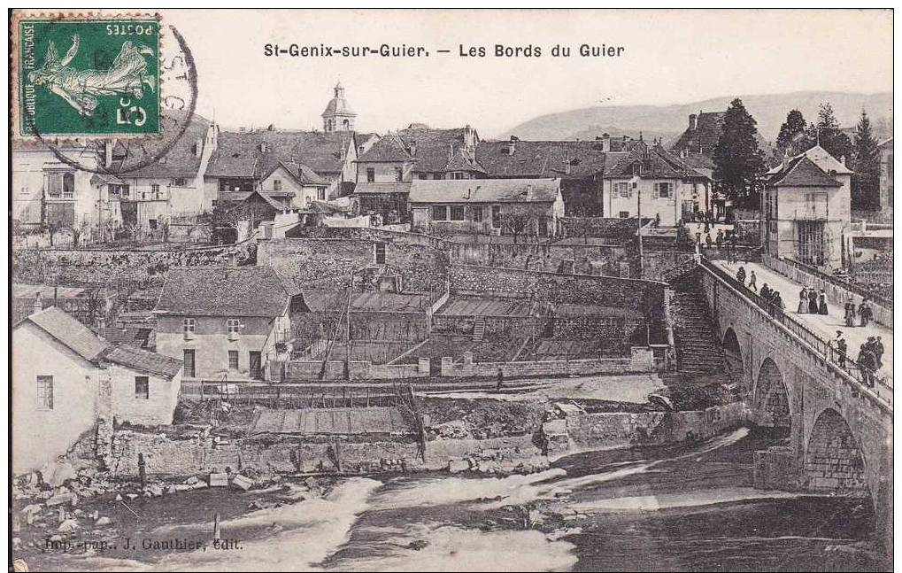 9e - 73 - Saint-Genix-sur-Guier - Savoie - Les Bords Du Guier - Autres & Non Classés