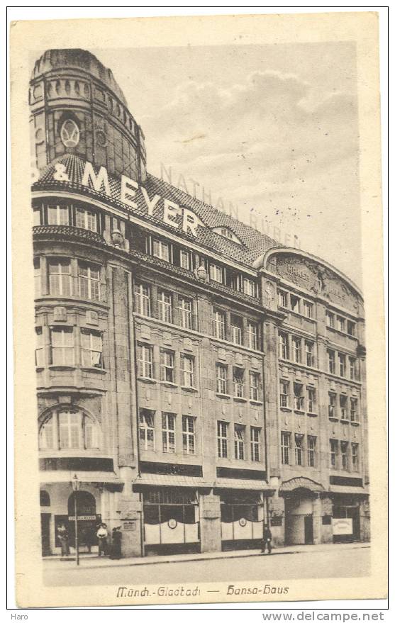 München Gladbach- Mönschengladbach - Hansa Haus (Y129) Armée Belge D'occupation - Mönchengladbach