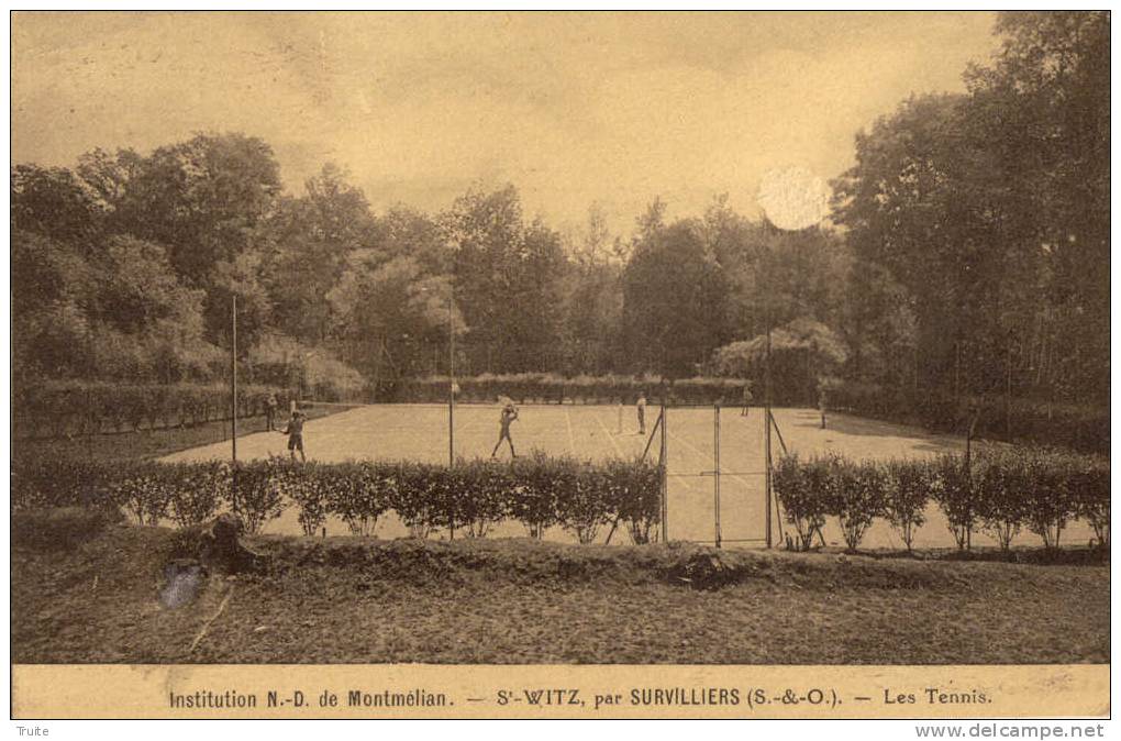 SAINT-WITZ INSTITUTION N D DE MONTMELIAN LES TENNIS ANIMEE - Saint-Witz