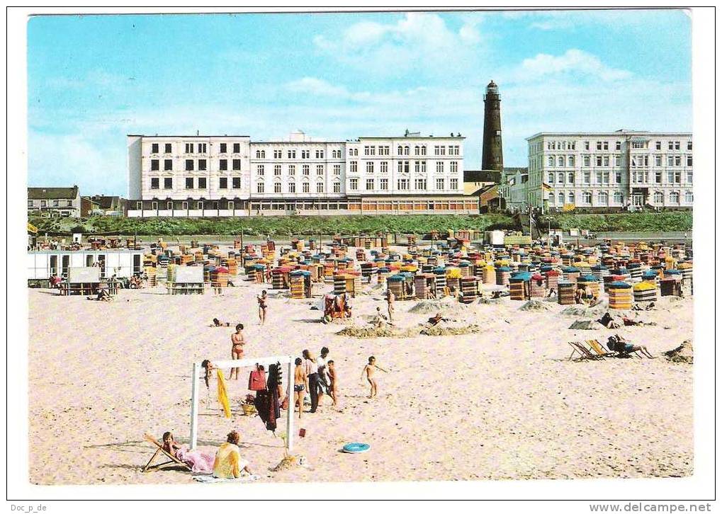 Deutschland - Nordseebad Borkum - Badestrand - Borkum