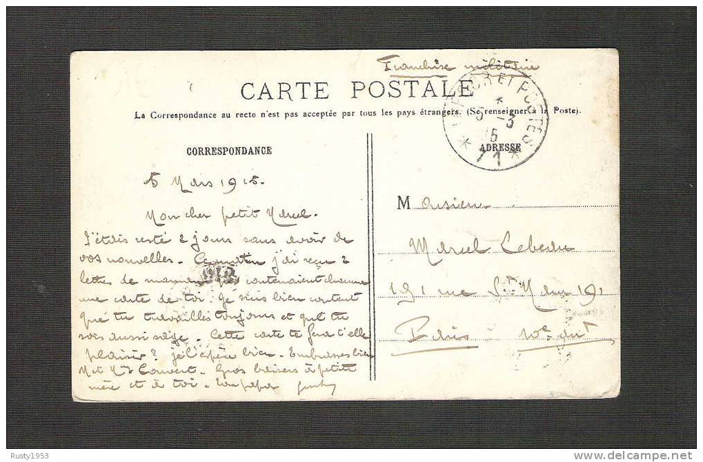 (h)militaria 14/18=carte Militaire Région De L'yser-patrouille De Spahis - 1914-18